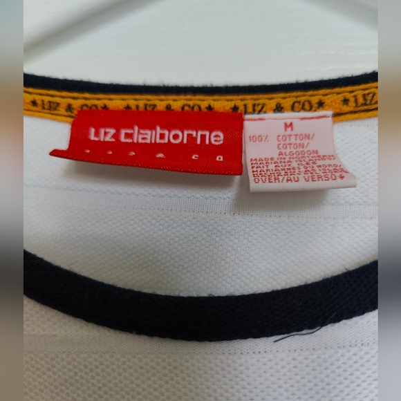 Liz Claiborne Tri-coloured T-shirt - Picture 3 of 3